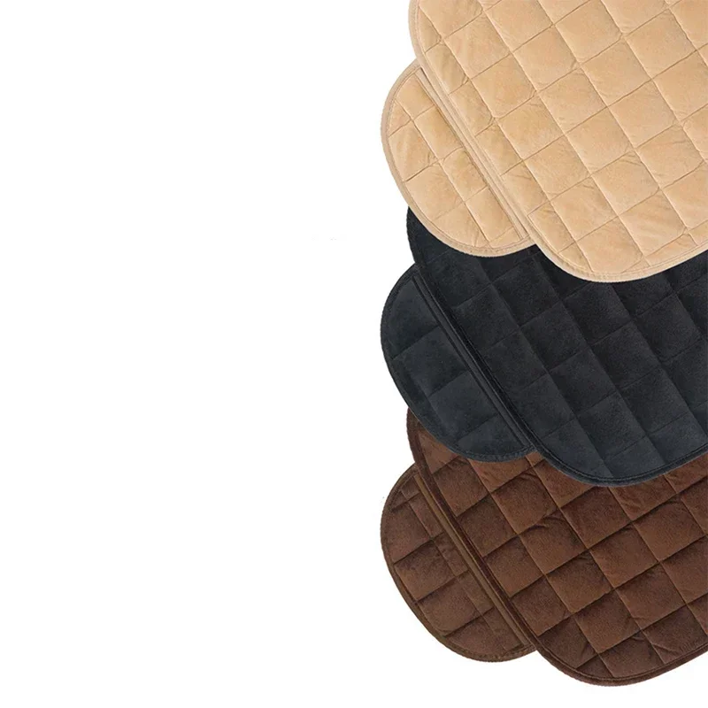 Winter Warm Car Seat Cover Cushion Anti Slip Breathable Pad