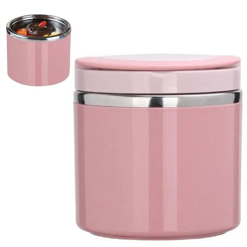 

Insulated Food Jar Lunch Container For Hot Food Stainless Steel Warming Container For Food Keep Warm Container Soup Bowl Thermos