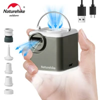 Naturehike – pompe gonflable à air éolien, multifonctionnelle, légère, pour Camping en plein air, Portable, batterie 2400mAh, Rechargeable par USB 1
