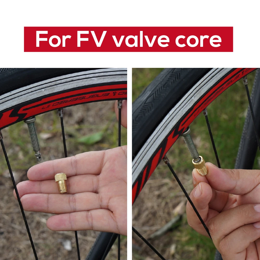Tubeless Tire Sealant Injector Kit with Measuring Scale and Valve Core Tool