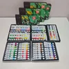 12/18/24/36 Colorful acrylic paint set, 12ml/0.42 oz, can be mixed for painting, doodling, DIY and artistic creation perfect hol 1