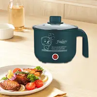 Multifunctional Electric Cooker Skillet Mini Cooker for Fish Soup Fried Stew 1