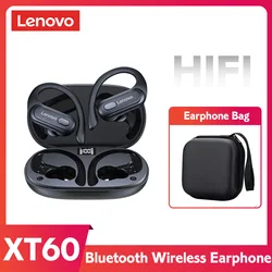Lenovo ERAZER XT60 Wireless HiFi Sports Earbuds with Noise Reduction and Mic (Bwith bag)