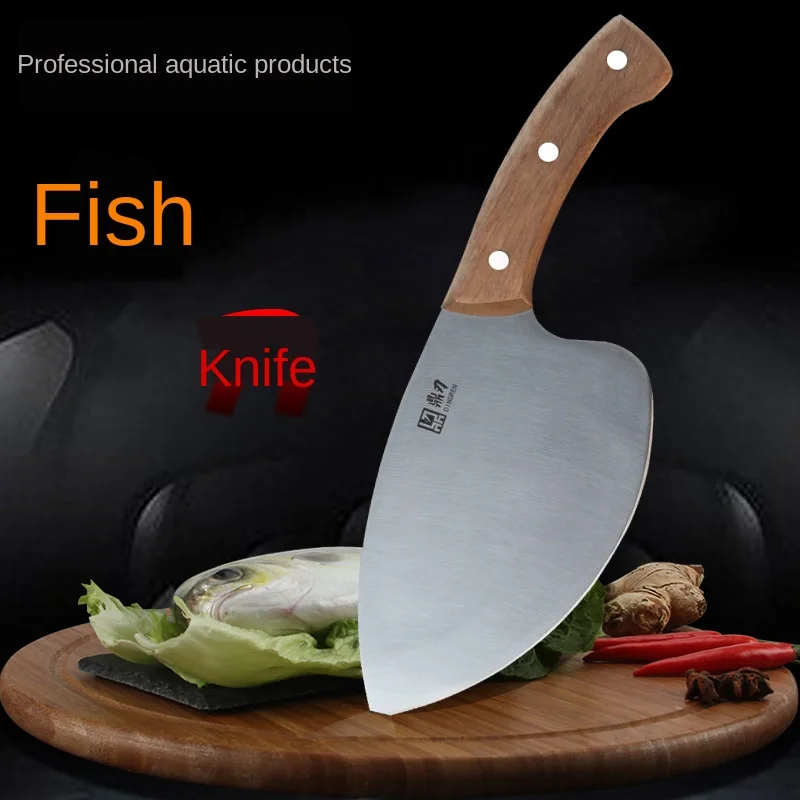 Fishing Butcher Knife Meat Cleaver Seafood Market Aquatic Fish Knife