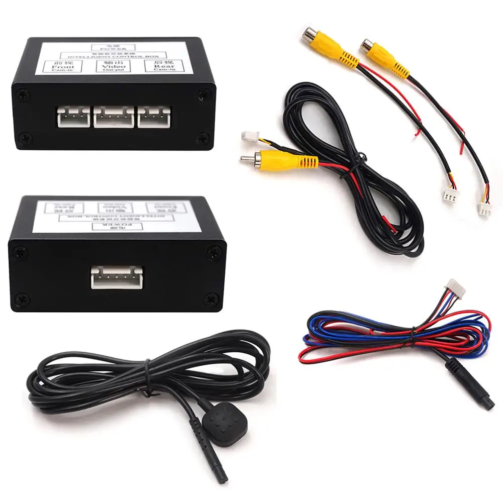 

Car Display Front / Rear View Switch Box Parking Camera Video Channel Converter Auto Video Control Box