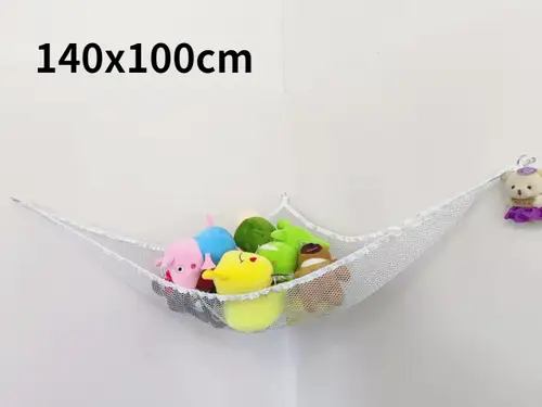 S/M/L Cute Children Bedroom Toys Hammock Net Stuffed Animals Toys Hammock Net Organize Storage Mesh Holder swing Storage Boxes - Image 9