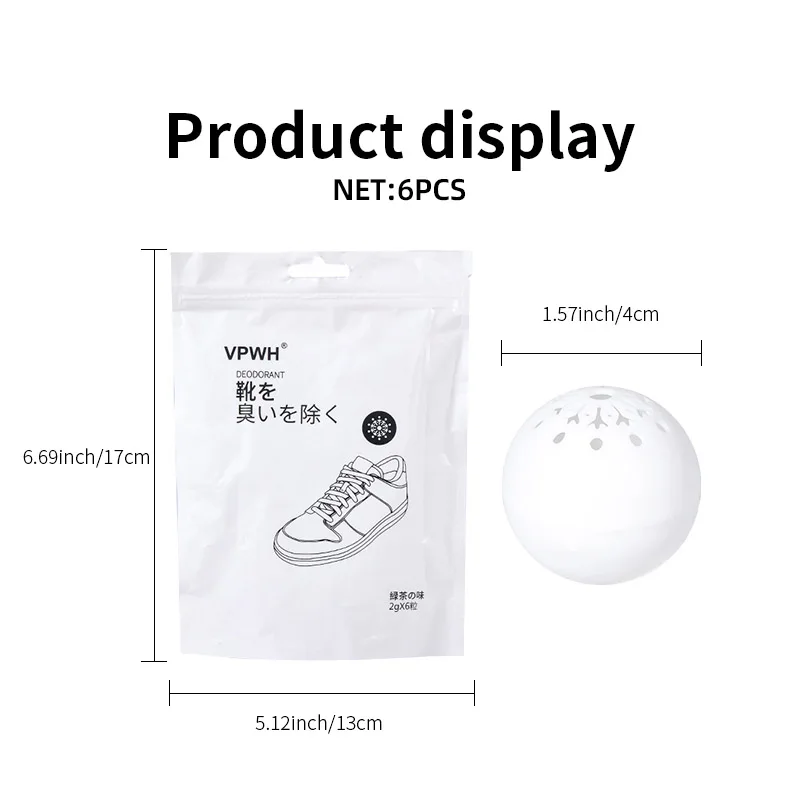 Deodorant Balls Fresheners For Shoes Shoe Odor Footwear Clothes Closets Scent Deodorizer Multifunction Deodorization Fresh Ball