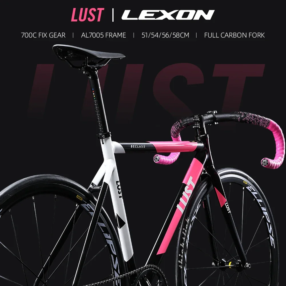 Lexon-超軽量ロードバイクフレームセット,カーボンフォーク付き