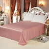 22mm Silk Flat Sheet 1PC 100% Mulberry heavy Silk Solid Color Custom order is acceptable ls0114-190619 2