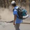 4 Stroke Gasoline Leaf Blower 75.6CC Backpack Cordless Gasoline Engine Leaf Blower for Yard Garden Lawn Care and Street Cleaning 3