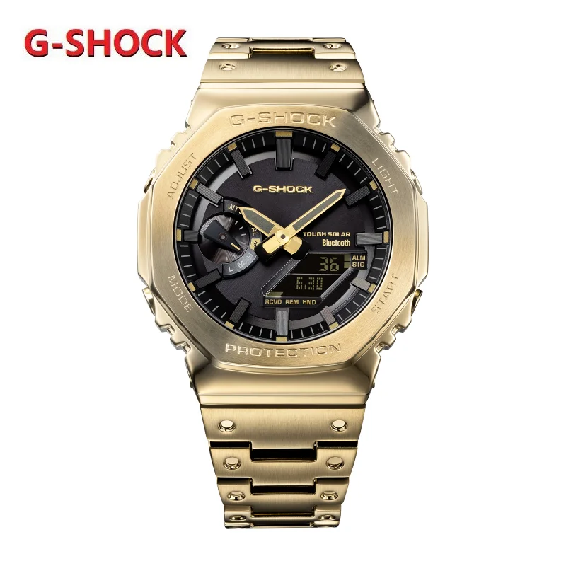 G-SHOCK GM-B2100BD series watch for men metal case fashionable waterproof gift solar men's watch multi-function stopwatch