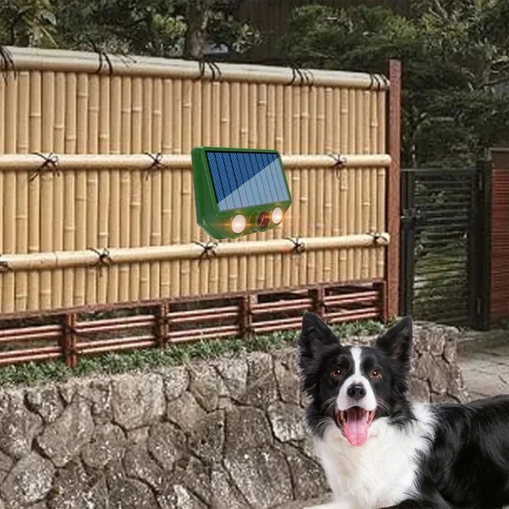 Solarbetriebenes IP66 Wasserdichtes Tierabwehrgerät 500mAh Wiederaufladbare Batterie für Outdoor-Garten Rasen Schädlingsbekämpfung – Detail 1