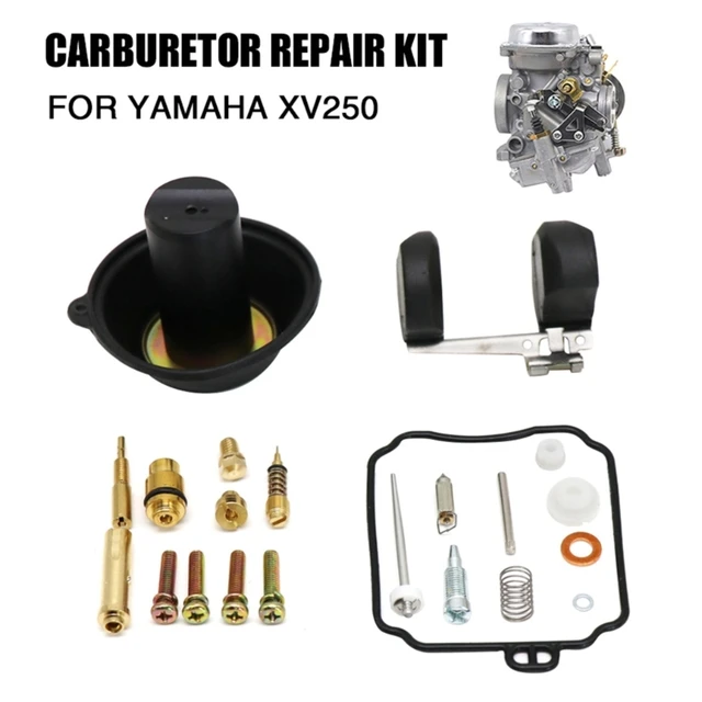 Für Vstar 250 Virago 250 Route 66 XV250 XV 250 Reparatur Kit Vergaser Carb  Reparatur H9EE