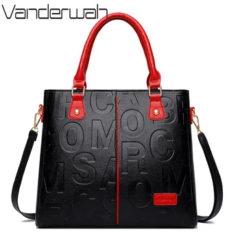 뜨거운 패션 Pu 가죽 어깨 메신저 가방 대용량 숙 녀 핸드백 럭셔리 디자이너 Crossbody 가방 여성 2022 Totes