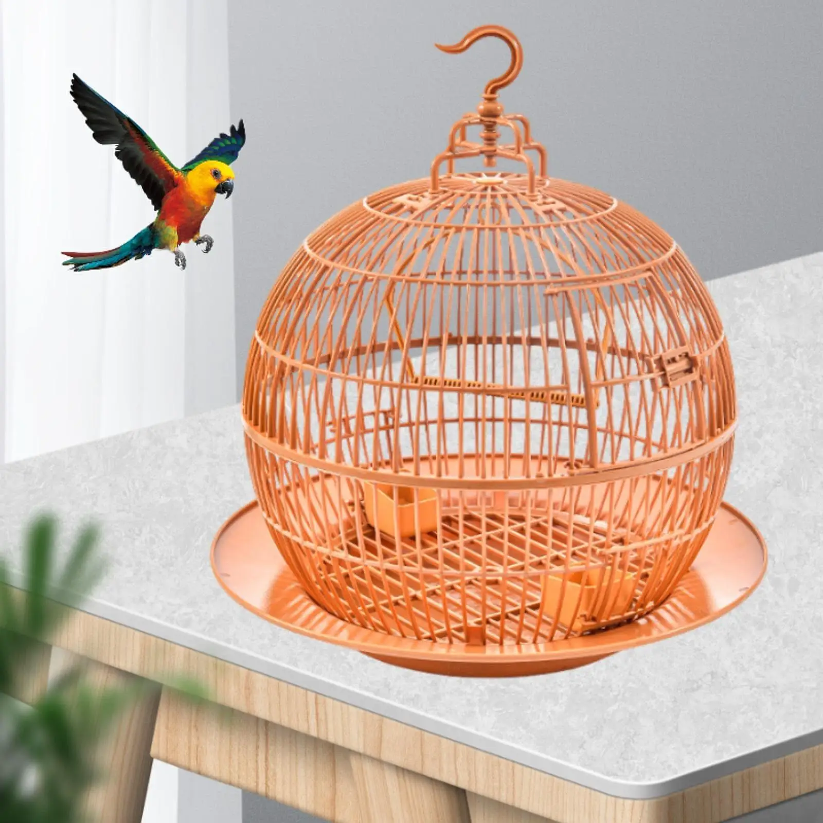 Bird Carrier Decorative Bird Supplies Mesh Bird House Birdcage for Small Birds