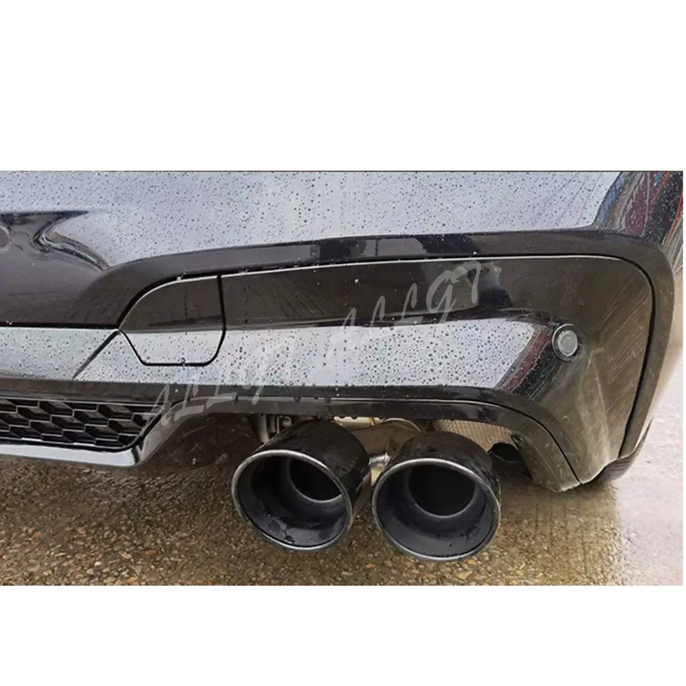 Diffusore Paraurti Posteriore In ABS Per BMW X3 G01 G08 (2018-2021), Kit Spoiler Inferiore Labbro Splitter, Colore Nero, Migliora Aerodinamica E Stile - 3