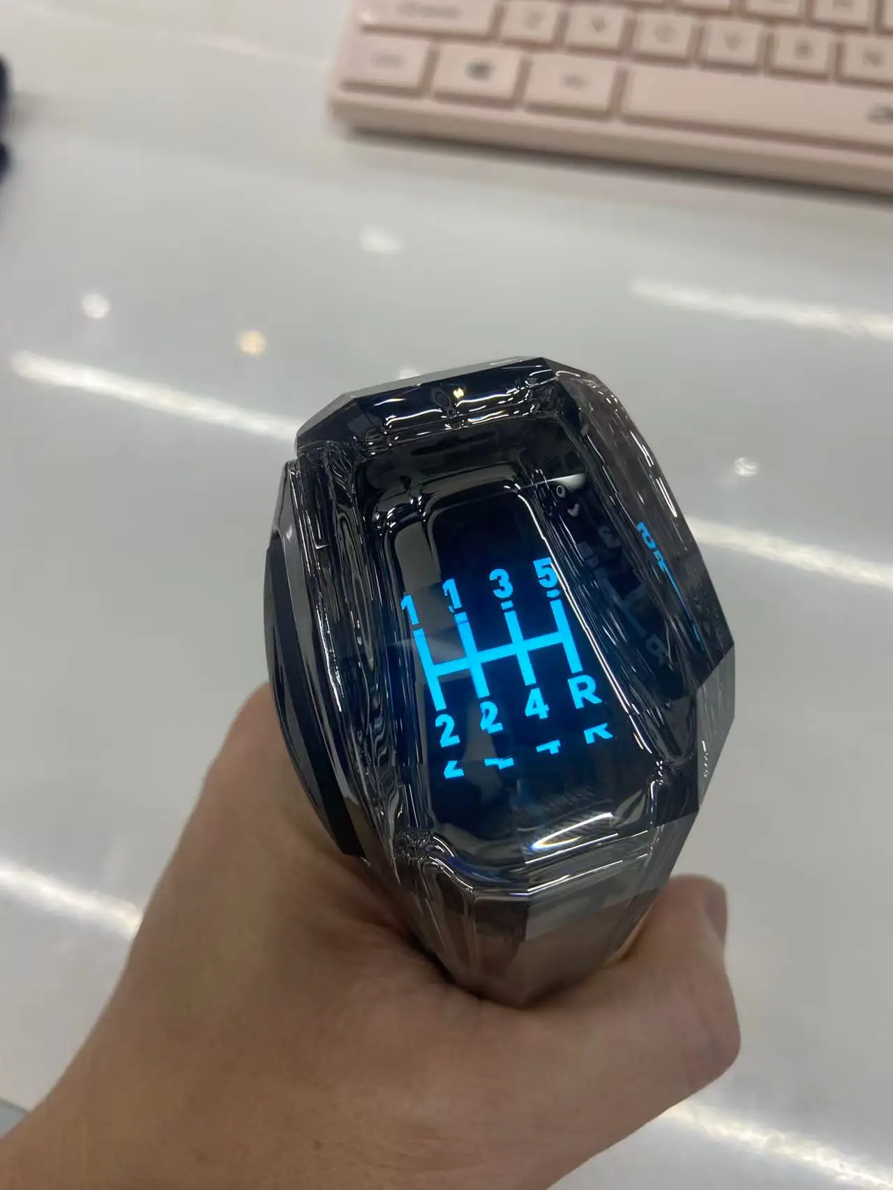 Led Crystal Shift Knob Is Suitable For 135-24R/PRND/R135-24/R135-246/135-246R/Fo