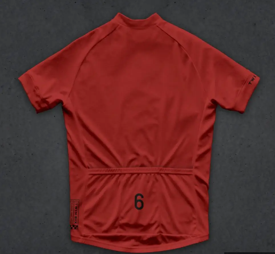 thumbnail image 1 of Camiseta de ciclismo TWIN SIX 6 estilo línea de meta, ropa de ciclismo de carretera transpirable de manga corta de verano, 1 of 5
