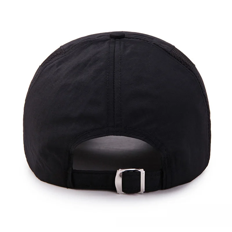 Caps For Men And Women Summer Outdoor Sports Quick Drying Mesh Baseball Cap For The Sun Duckbill Cap Simple Solid Color Hats B1 2