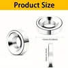15x3/15x5/20x3mm-M4 Magnets with Holes,Small Rare Earth Magnets, Neodymium Disc Countersunk Hole Magnets for Refrigerator 2