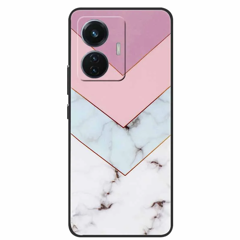 Elegant Marble Soft Silicone TPU Back Case - Shockproof Phone Cover