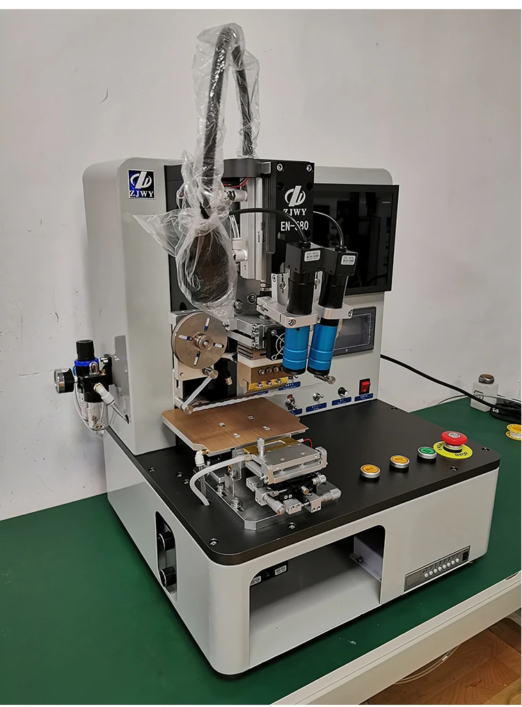 ZJMY SeparatedEN-LS23P OLED LCD circuit ITO Conductive Coating Restore Pulsed Laser Welder with EN-580 4C flex cable machine 6