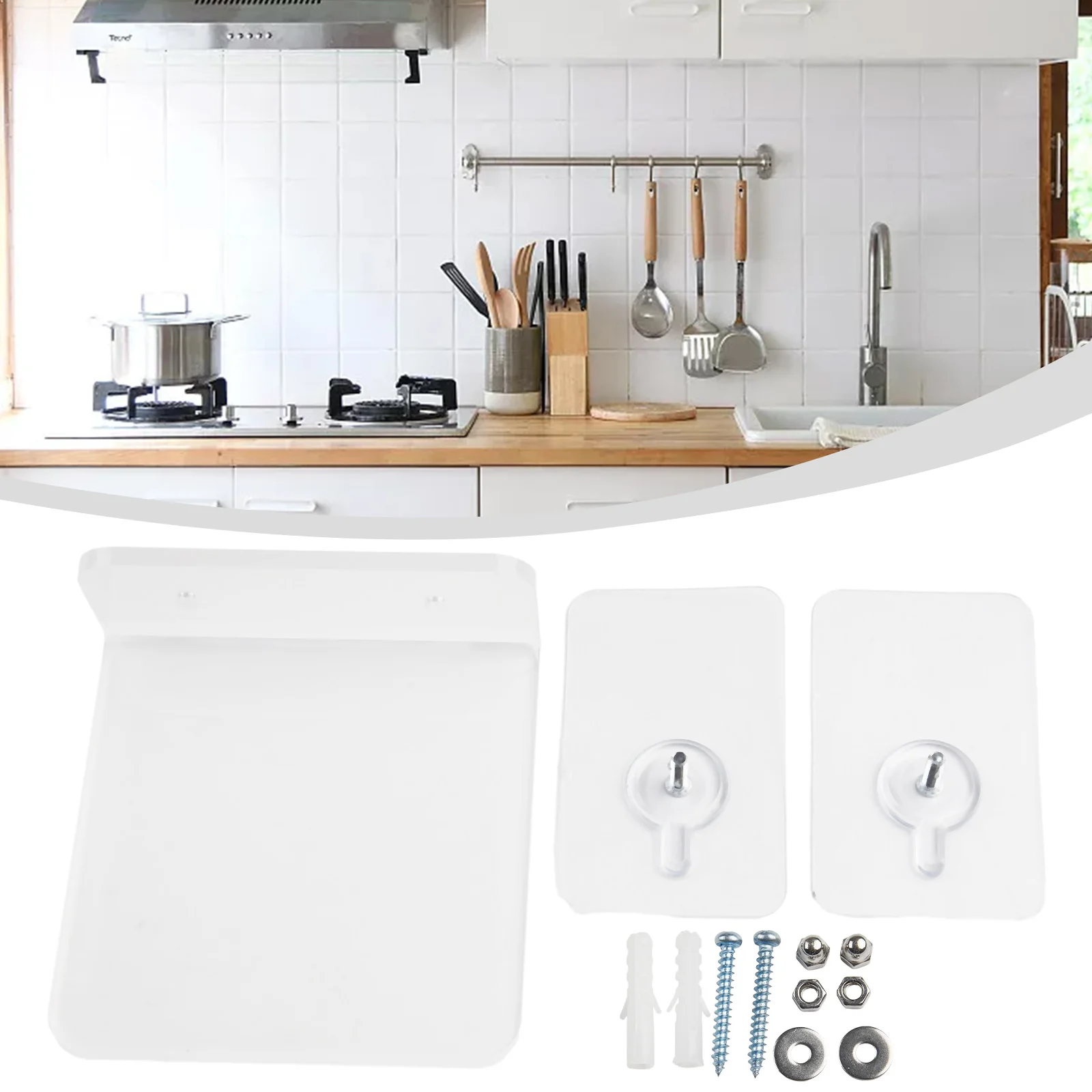 

Acrylic 111111111S11111111m11111a11ll Shelf F11111111111111111or Wall St111111orage Clear Adhesive Shelf For1 Living Room