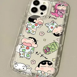 Charming Clear Phone Case with C - Crayon S - ShinChan Design - Samsung S25 Plus 5G (QN - 298QN0519A8)