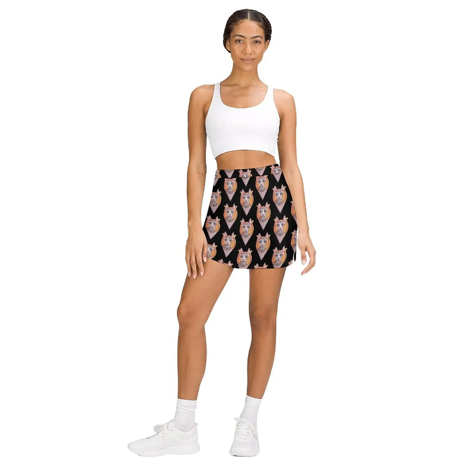 The Cat Goddess Light proof trouser skirt women's summer dress 2024 micro mini skirt extreme clothes