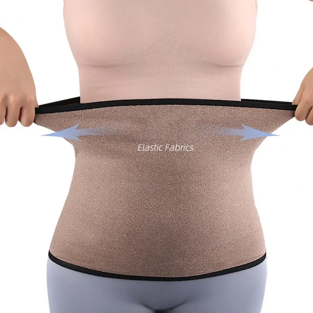 

Breathable Waistband Postpartum Belly Band Hernia Belt for Lightweight Breathable Stomach Compression Wrap Wear Resistant
