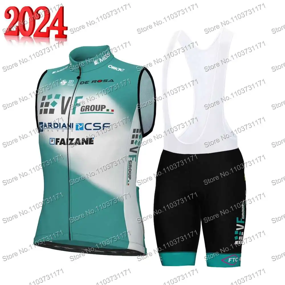 VF GROUP BARDIANI Team Wind Vest Cycling Vest Windproof Road Cycling Jersey Sleeveless Bicycle Windbreaker MTB Sportswear
