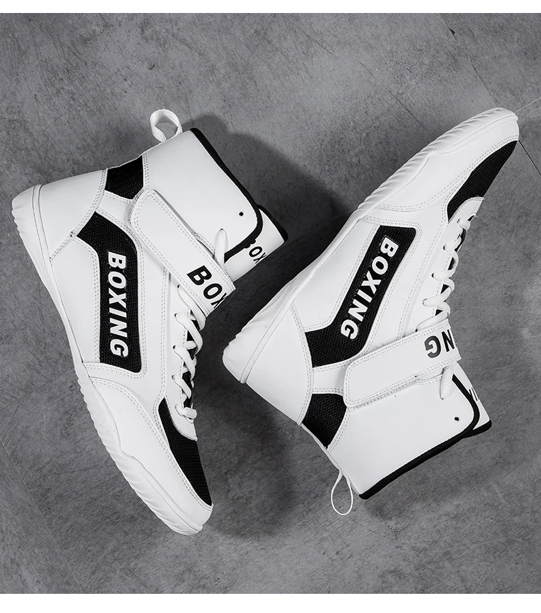 Description Picture 6 of itemMen Brand Wrestling Shoes Comfortable Boxing Shoes Sports Unisex Professional Fighting Gym Sports Outdoor Women Wrestling Boots