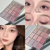 HERORANGE 16 Color Eye Shadow Plate Waterproof Pearlescent Matte Silkworm Brightening Glitter Earth Makeup 4