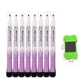 8pc purple pen