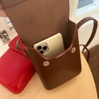 Sac à bandoulière Vintage en cuir pu pour femmes, petit sac à bandoulière décontracté pour téléphone, portefeuille 5