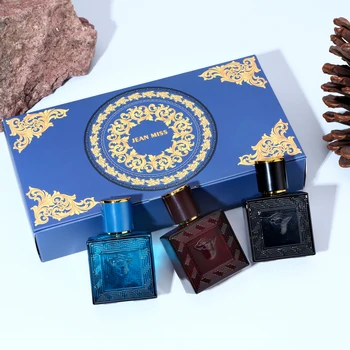 30ML*3 Perfume Luxury Gift Set Woman Fresh Cologne Woody Eau De Toilette Parfume Floral Scent Lasting Pheromone Light Fragrance 1