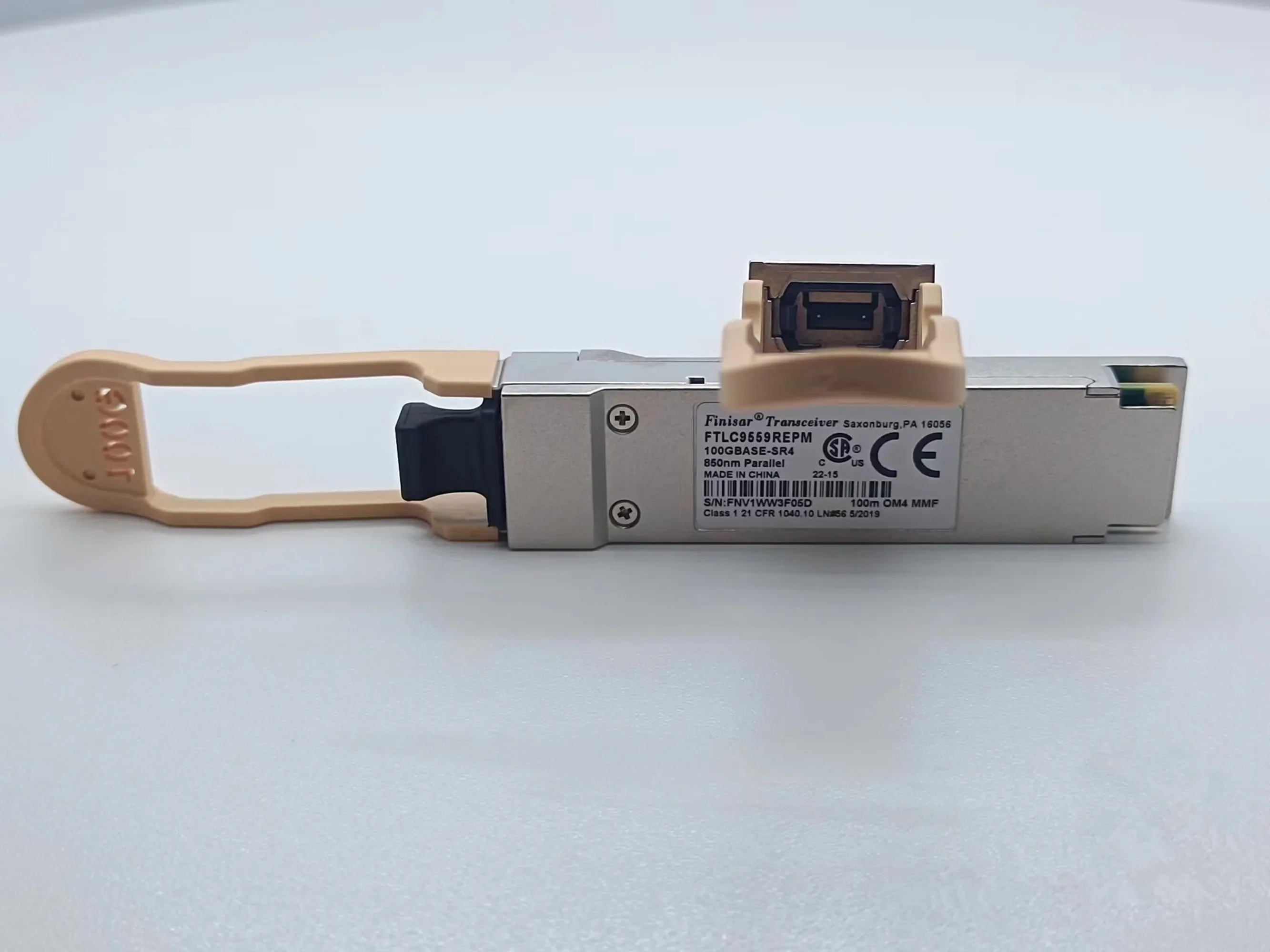 Finisar 100GB QSFP Fiber Optical Module FTLC9558REPM 100GBASE-SR4 100M OM4 MMF/QSFP 100G Fiber Transceiver
