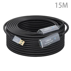 Enhanced USB 3.0 Extension Cable with Built - in Booster for Enhanced Connectivity (15M)