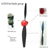 WLtoys XK A220 A210 A260 RC Glider spare parts Remote control Propeller motor main board steering gear fan blade frame 1