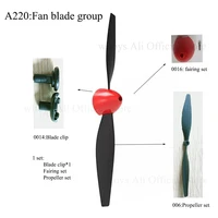 WLtoys XK A220 A210 A260 RC Glider spare parts Remote control Propeller motor main board steering gear fan blade frame 1