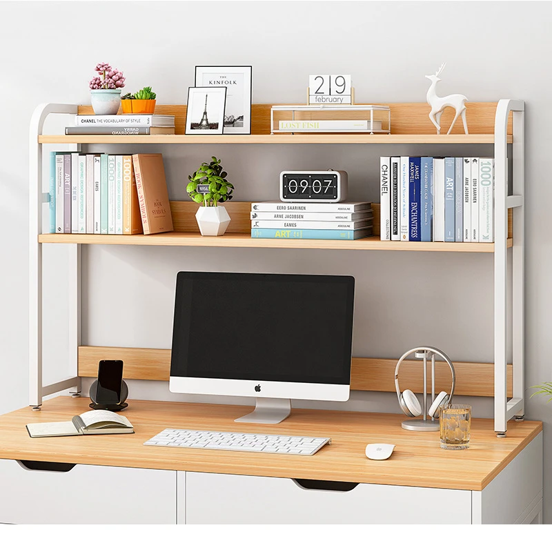 

AOLIVIYA Desk Storage Shelf Small Bookshelf Computer Desktop Rack Dormitory Table Organizer Multi-layer