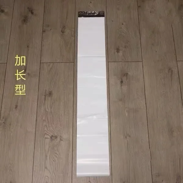100PCS white SelfAdhesive Mailing Express Bag Envelope Postal Pouch Long Courier Mailer Bags Packaging Poly Thin Package Plastic 4