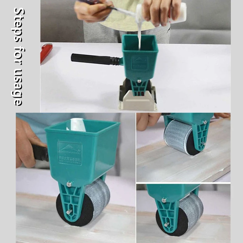 Glue Woodworking, Glue Applicator, Glue Roller