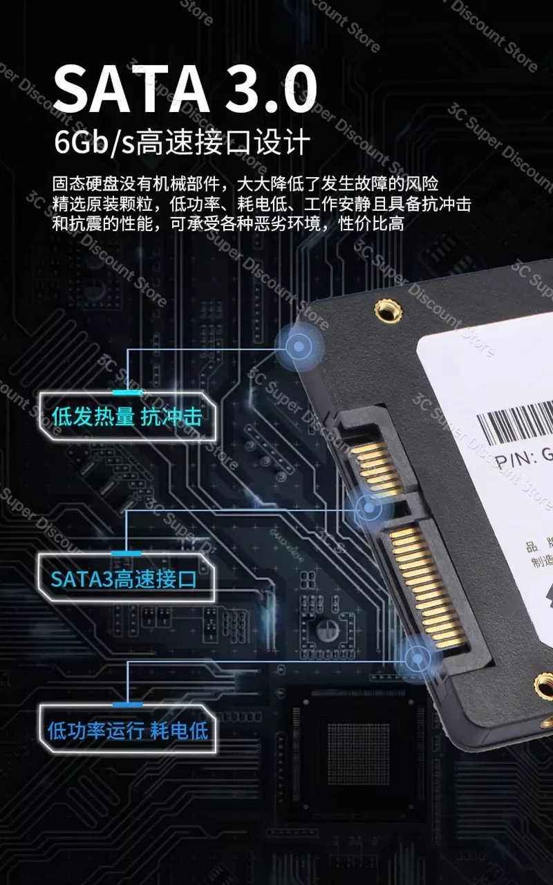 ޴ SSD DW  ָ Ʈ ũ, HDD ϵ ̺, 8TB SATA 3, 2.5 ġ Ʈ ũž PS5 PC MLC  , 4TB, 1TB, 2TB