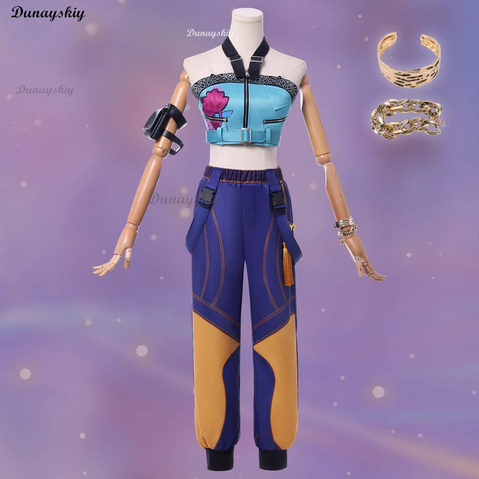 Fancy Dress Demon Hunter Of KPop Rumi Zoey Cosplay For Women Girls