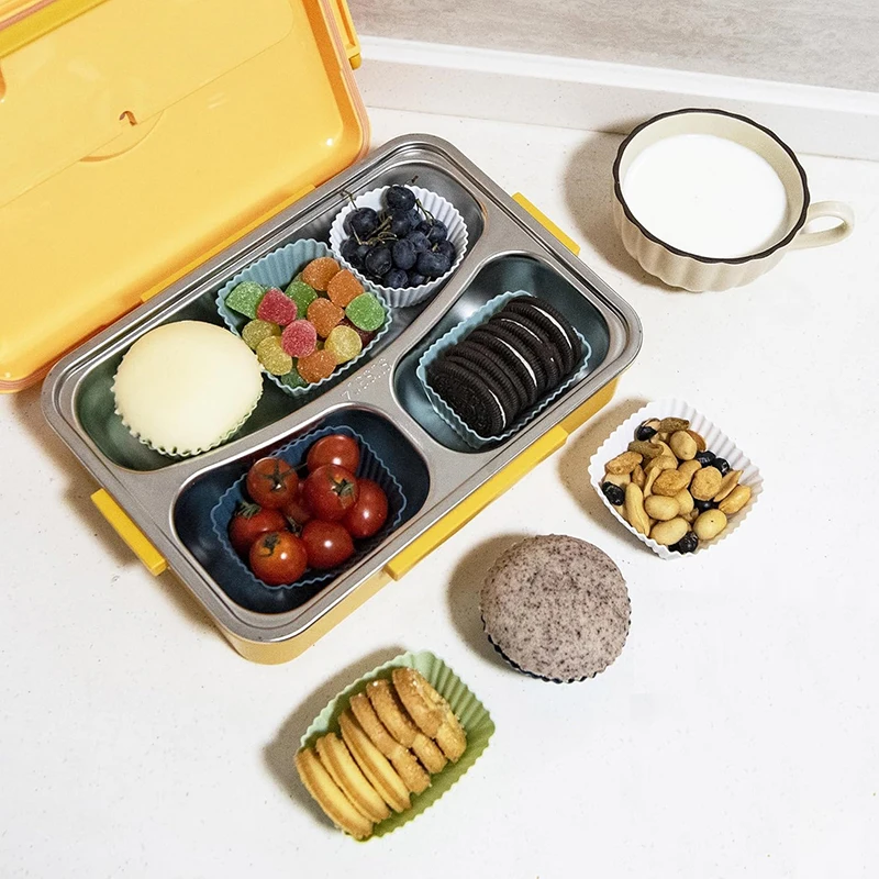 100% Food‑Grade Colorful Silicone Baking Cups – Reusable Non‑Stick Muffin & Cupcake Lin... - SKU SBC16328 - UGI Pack...