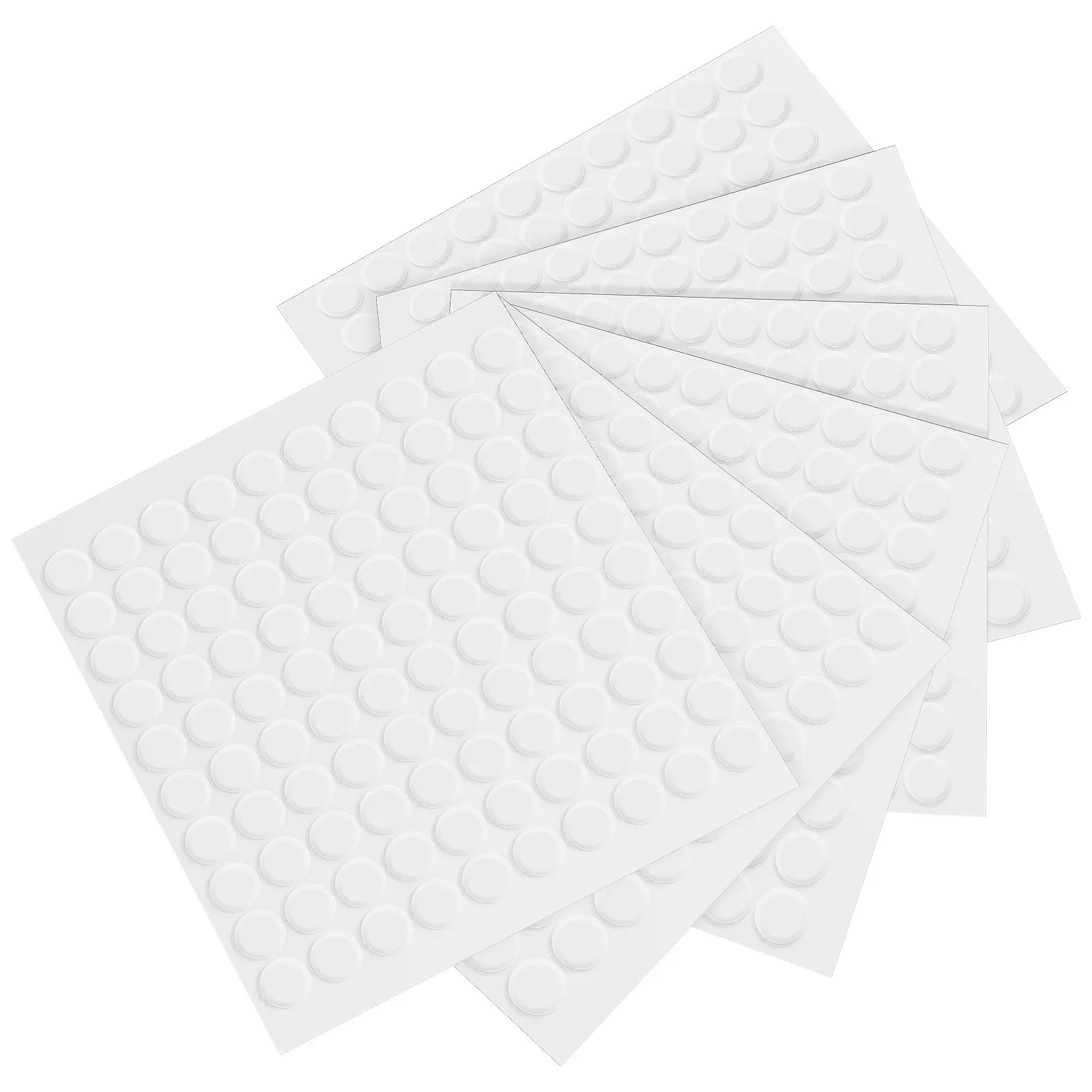 600Pcs 양면 접착 도트 투명 간편 제거 스티커 도트 공예용 포스터 양면 테이프 풍선 테이프