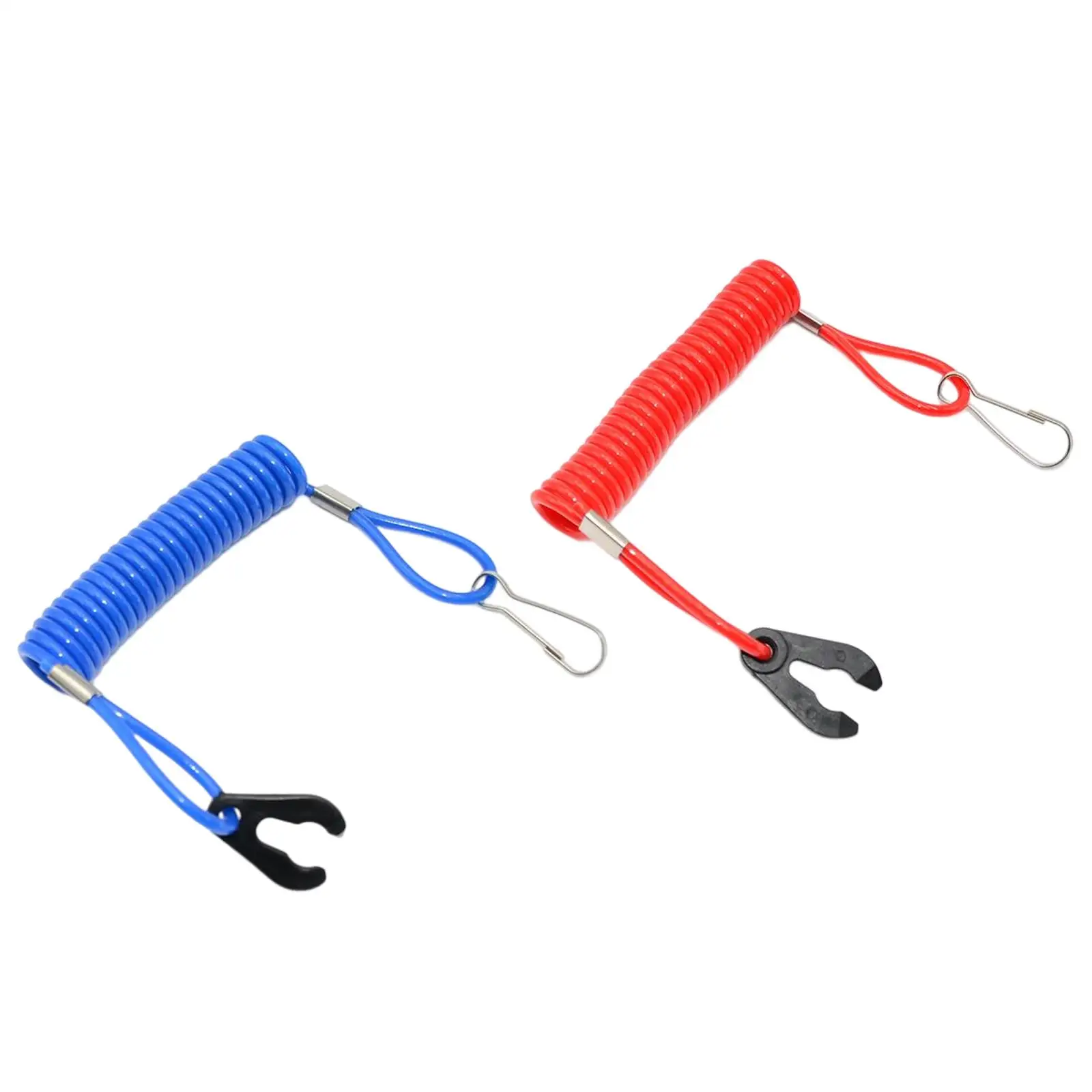 Kill Switch Lanyard Easy to Use Durable 1.6M Outboard Emergency Stop Lanyard for ATV Outboard Motors Boat Bike