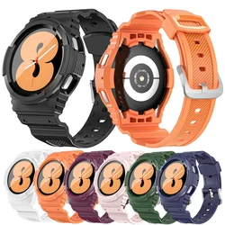 Essidi Sports TPU Band Case For Samsung Galaxy Watch 4 5 40 44mm Women Men Wrist Bracelet Strap Protector For Classic 42mm 46mm