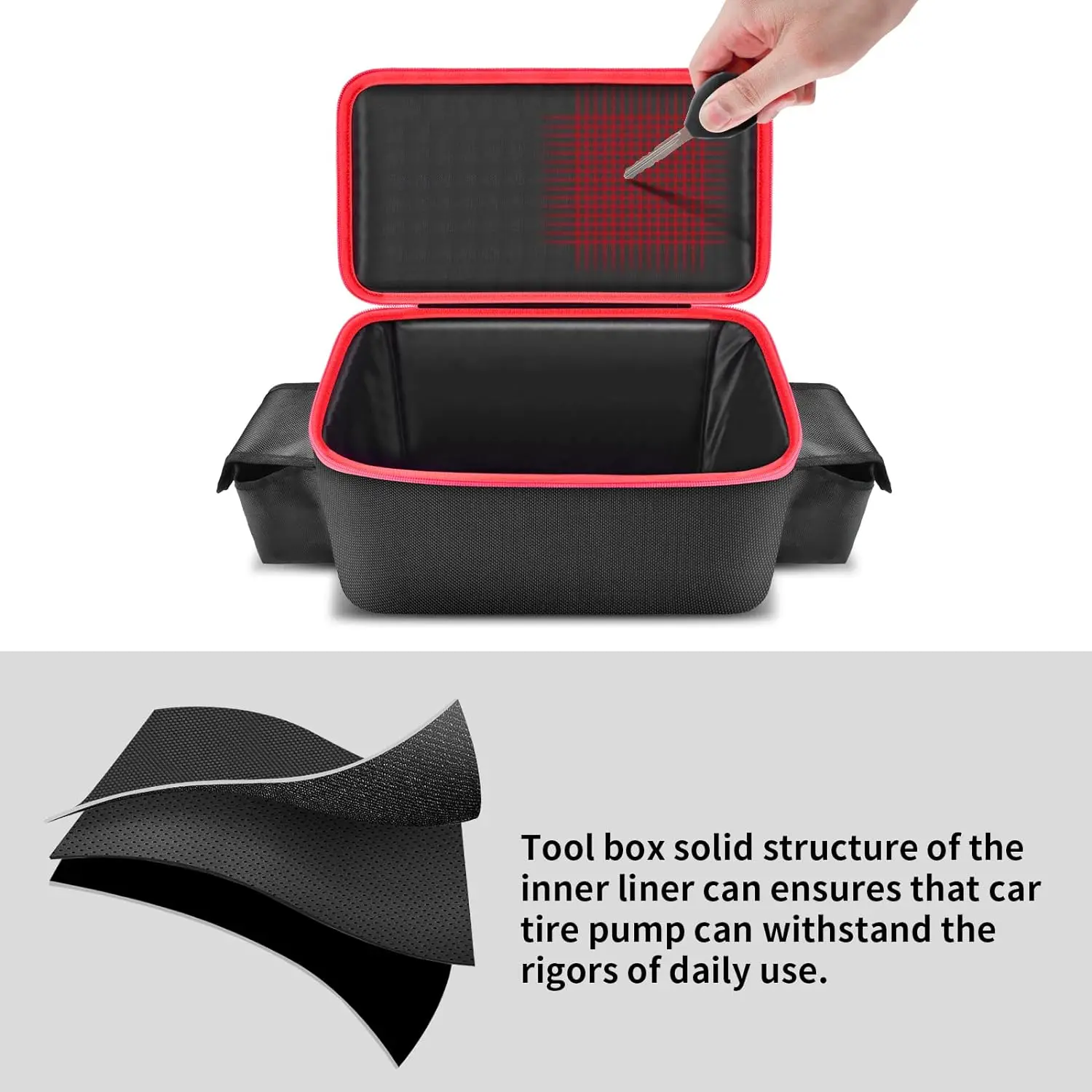 Air Compressor Bag Milwaukee M18 Inflator 2848-20/2771-20 Air Pump Box Milwaukee Tools Storage Holder storage bag,storage box,storage organizer,bag organizer